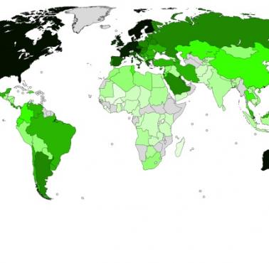 Kraje według PKB na mieszkańca, prawdopodobnie 2021