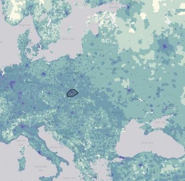 Największy megaregion w Europie Środkowej (6 milionów ludzi - Katowice, Kraków i Ostrawa)
