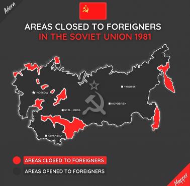 Rosyjskie "zamknięte" miasta/obszary o znaczeniu strategicznym