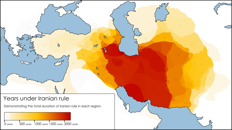 Ile lat dany obszar był pod rządami Iranu (Persji)