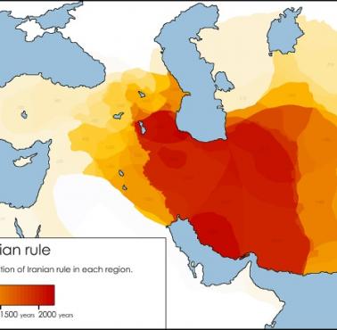 Ile lat dany obszar był pod rządami Iranu (Persji)