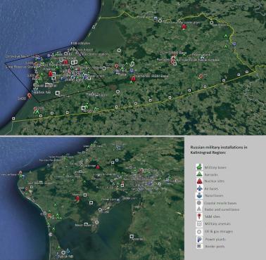Bazy i instalacje wojskowe w Kaliningradzie
