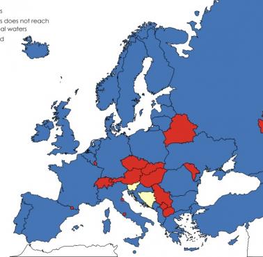 Kraje w Europie bez dostępu do wód międzynarodowych