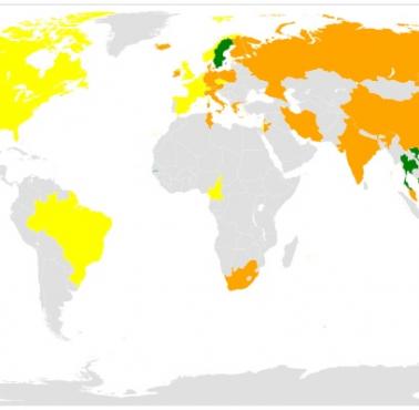 Poziom witaminy D w surowicy krwi u dorosłych w poszczególnych państwach świata (nmol/l)