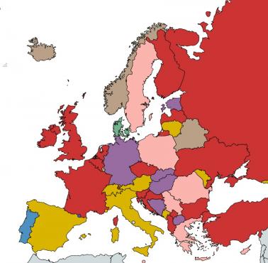 Minimalny czas pobytu w każdym kraju europejskim w celu uzyskania obywatelstwa