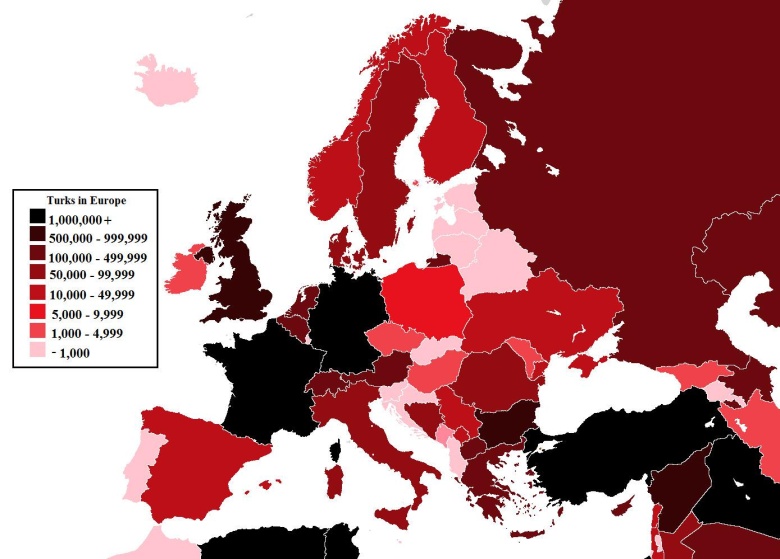 Turecka diaspora na świecie