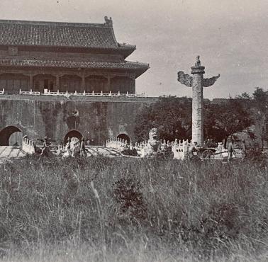 Plac Tiananmen około roku 1900