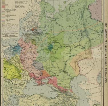 Ekspansja terytorialna Rosji 1300-1796