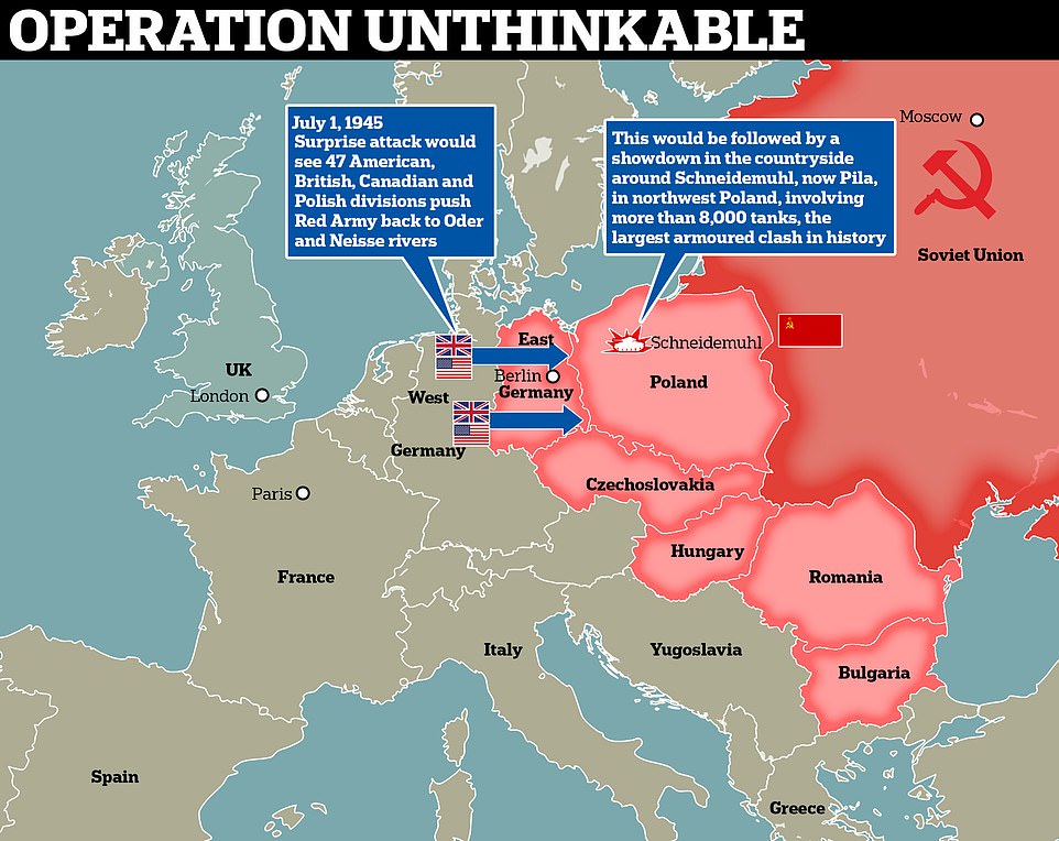 Plan Churchilla - Operacja Unthinkable – brytyjski plan ataku na ZSRR w 1945 roku