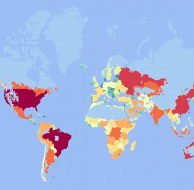 Największe kraje na świecie według obszaru odpowiedniego do zamieszkania przez ludzi