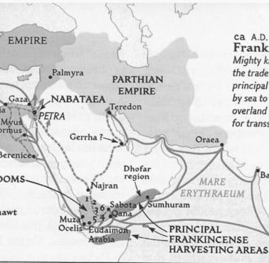 Arabskie szlaki handlu kadzidłem