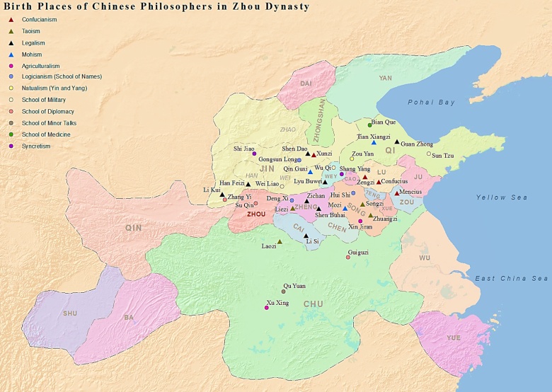 Okres Wiosen i Jesieni, filozoficzny okres Stu szkół w Chinach w czasach dynastii Zhou
