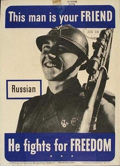 Brytyjski plakat propagandowy z 1942 roku