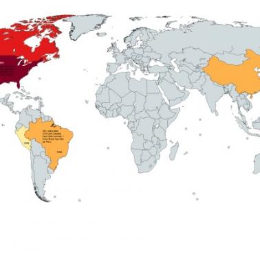 Japońska diaspora w poszczególnych państwach świata