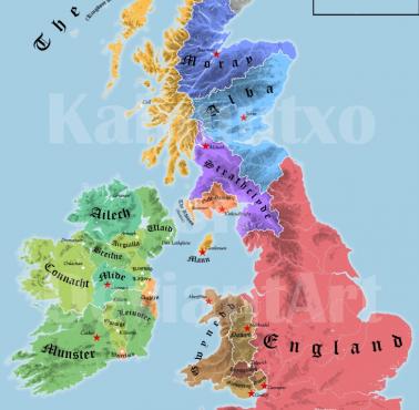 Królestwa Wielkiej Brytanii i Irlandii w 1000 roku