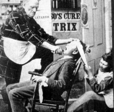 Wizyta u dentysty - 1892 rok
