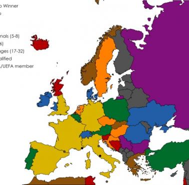 Sukcesy europejskich krajów w Mistrzostwach Świata FIFA, 2021