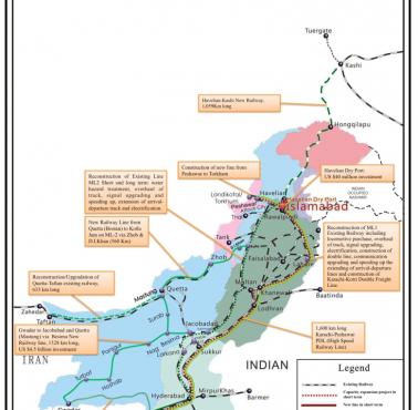 Sieć kolejowa chińsko-pakistańskiego korytarza gospodarczego, 2014