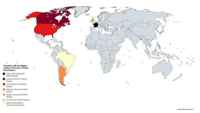 Francuska diaspora na świecie