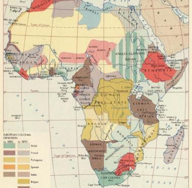 Kolonizowanie Afryki, 1880-1895