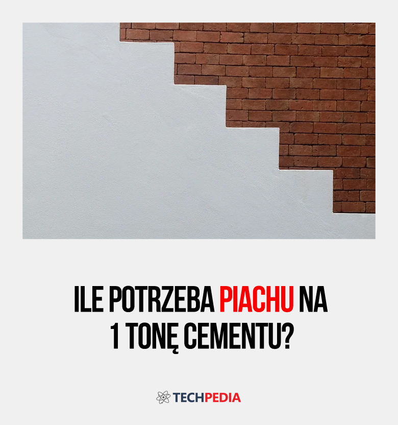 Ile potrzeba piachu na 1 tonę cementu?