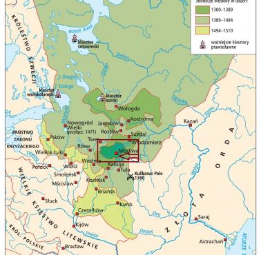 Ekspansja terytorialna Rosji od XII wieku