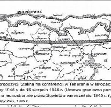 Ustalanie granicy PRL z Kaliningradem/Królewcem 1943-1945