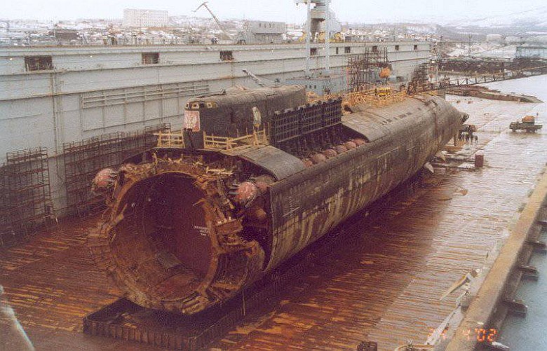 Wrak okrętu K-141 Kursk