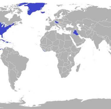 Wszystkie państwa i tereny administrowane/okupowane przez USA na przestrzeni dziejów