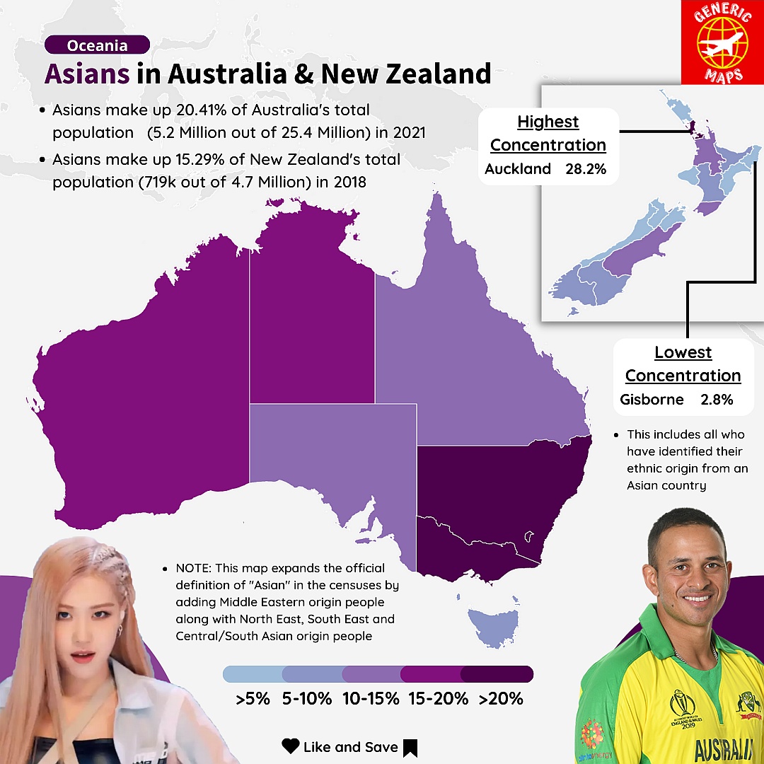 Azjaci w Australii i Nowej Zelandii
