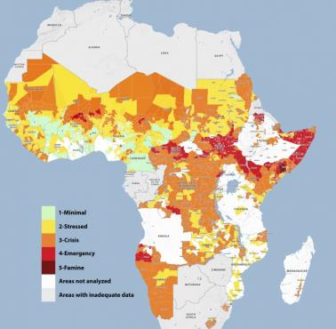 Groźba głodu w Afryce 2020-2022