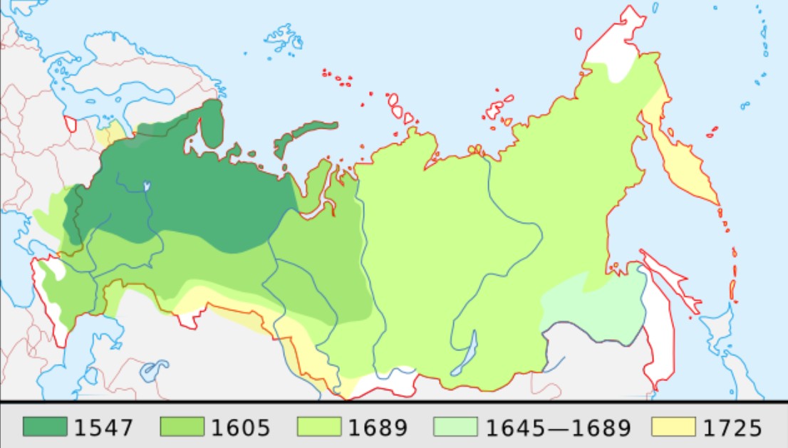 Ekspansja terytorialna Rosji od 1547 roku