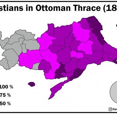Chrześcijanie w osmańskiej Tracji, 1890
