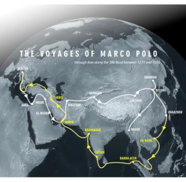 Podróż Marco Polo, 1271 - 1295