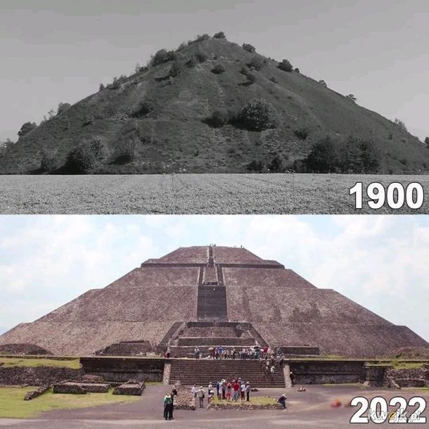 65 metrowa Piramida Słońca – jedna z największych i najstarszych piramid w Mezoameryce