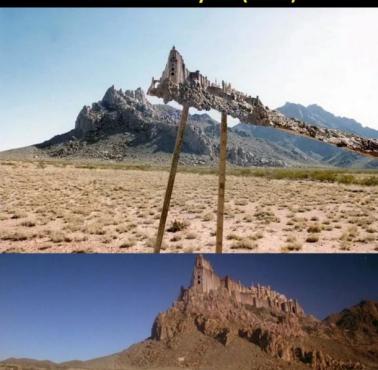 Jeden z efektów specjalnych wykorzystany podczas realizacji filmu "Conan - Niszczyciel" z 1984 roku