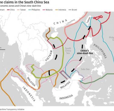 Roszczenia terytorialne na Morzu Południowochińskim