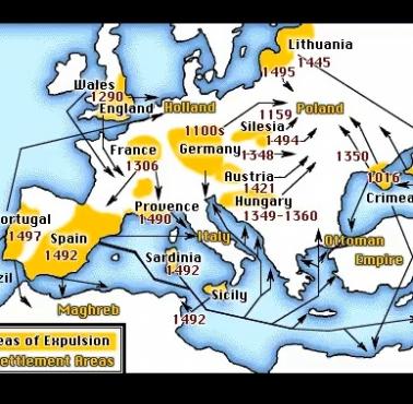 Wydalenie Żydów w Europie 1100-1500