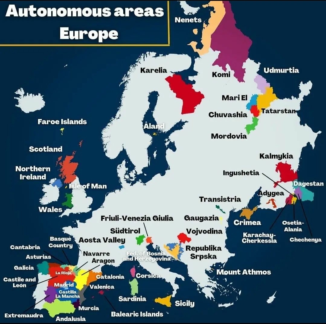 Autonomiczne regiony Europy