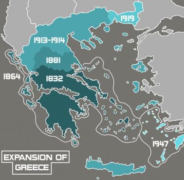Ekspansja terytorialna Grecji w latach 1832-1919