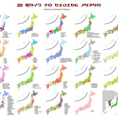 20 sposobów na podział Japonii