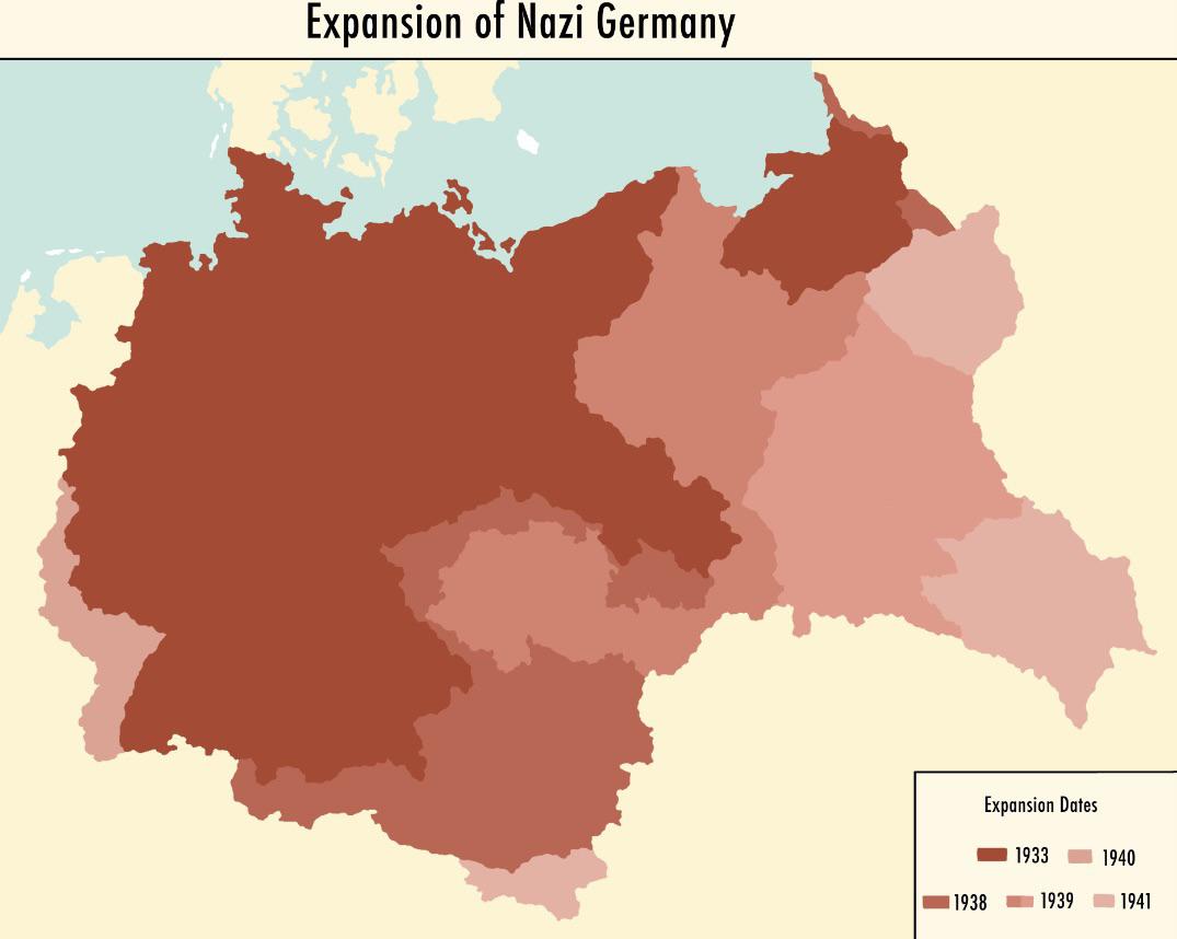 Ekspansja terytorialna III Rzeszy w latach 1933-1941
