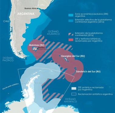 Argentyńskie roszczenia terytorialne i morskie