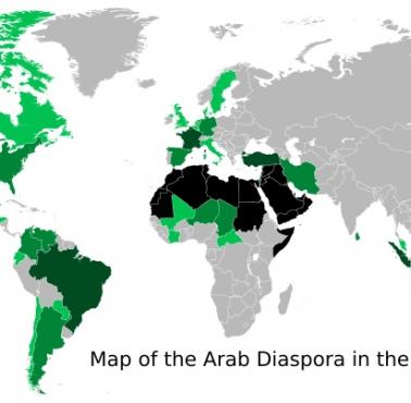 Arabska diaspora w poszczególnych państwach świata