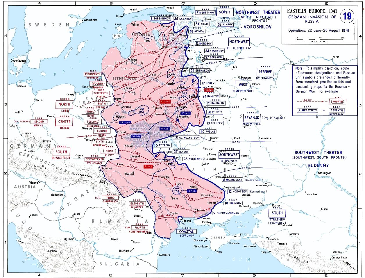 Niemiecki atak na ZSRR, operacja Barbarossa, 1941
