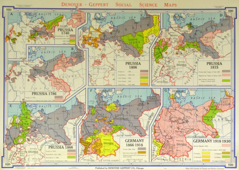 Ekspansja terytorialna Prus/Niemiec w latach 1740-1930