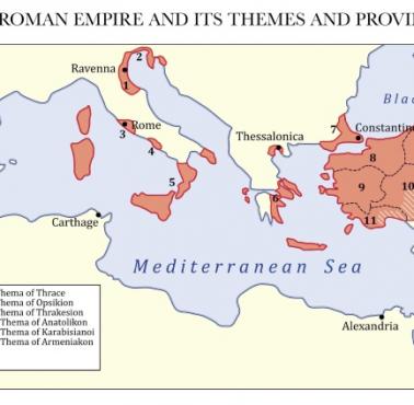 Cesarstwo Bizantyjskie, 717 r. n.e.