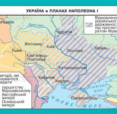 Plany Napoleona wobec Ukrainy po zakończonej z sukcesem wojnie z 1812 roku