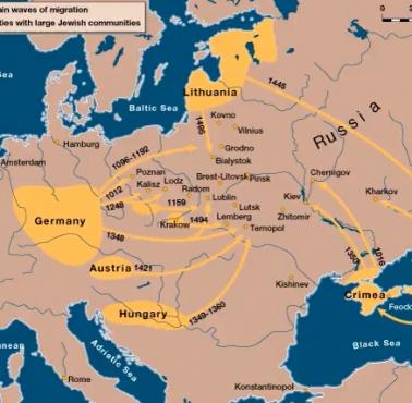 Wydalenie Żydów w Europie do Polski