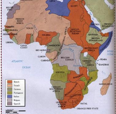 Kolonizowanie Afryki, 1880-1914